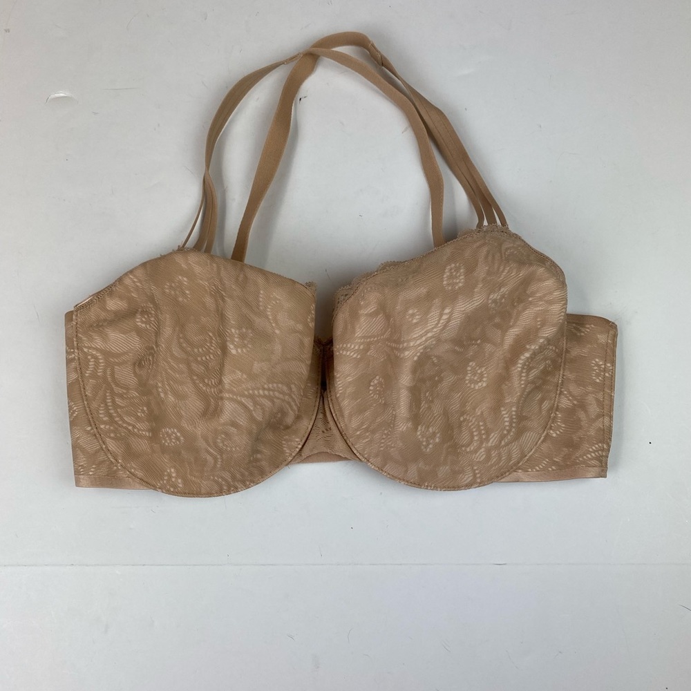 Soma Enticing Lift Balconette Tan Bra